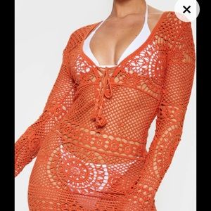 Pretty little thing crochet dress